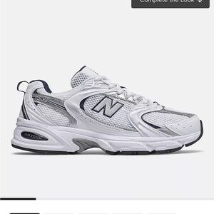 New Balance Women’s White and Navy Athletic Shoes